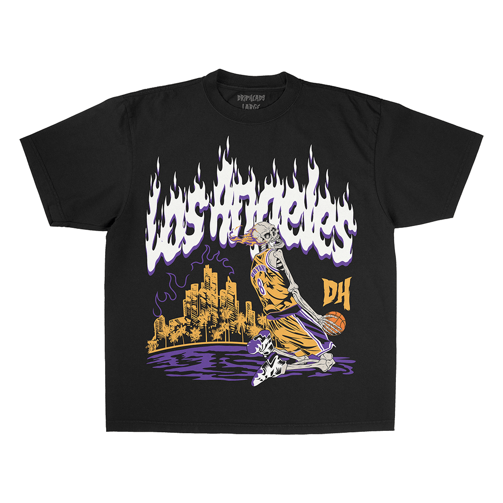 Drip Heads Laker City Of Angels OVERSIZED TEE – Dripheads